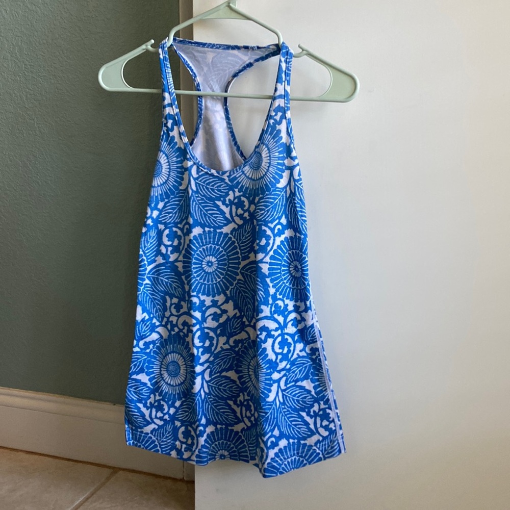 Floral Lululemon Racerback Tank